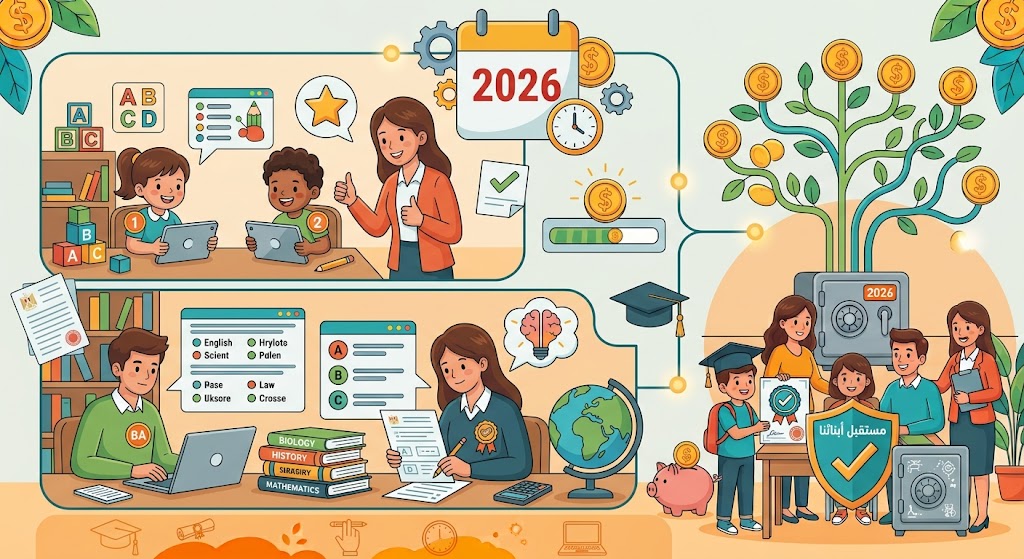 لأول مرة في 2026.. امتحانات شهرية لأولى وثانية ابتدائي وطلاب البكالوريا
